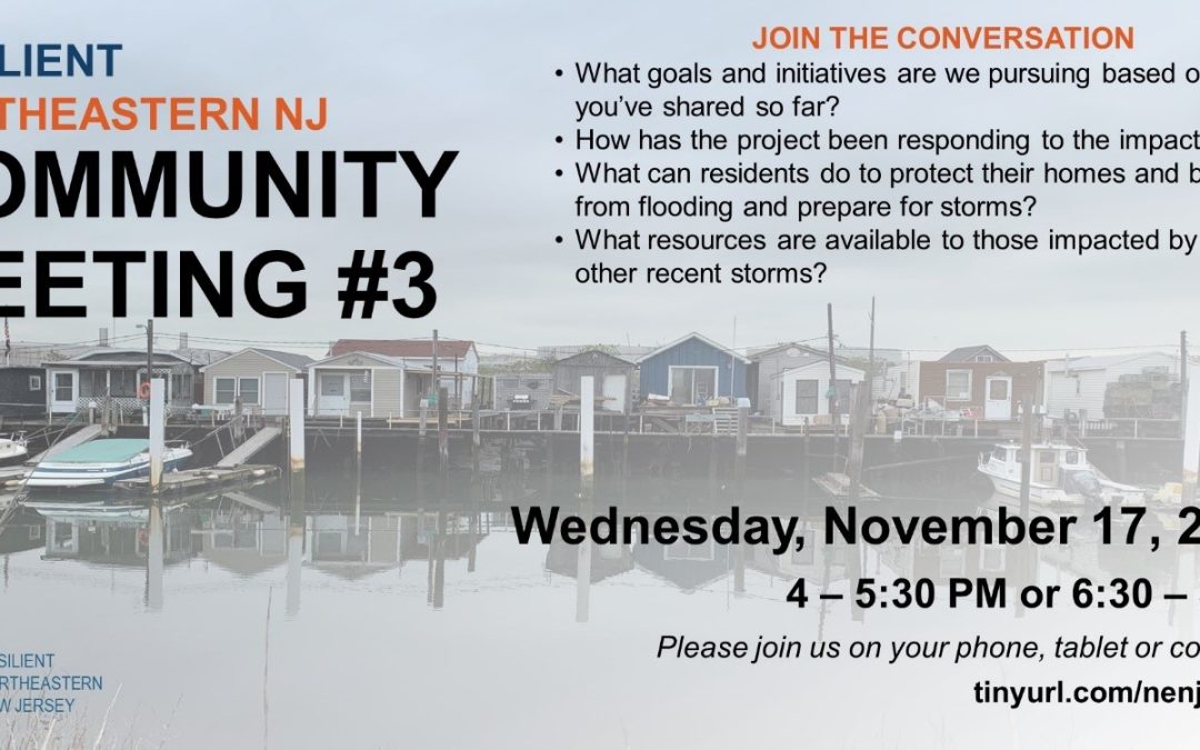 JOIN THE CONVERSATION AT COMMUNITY MEETING #3