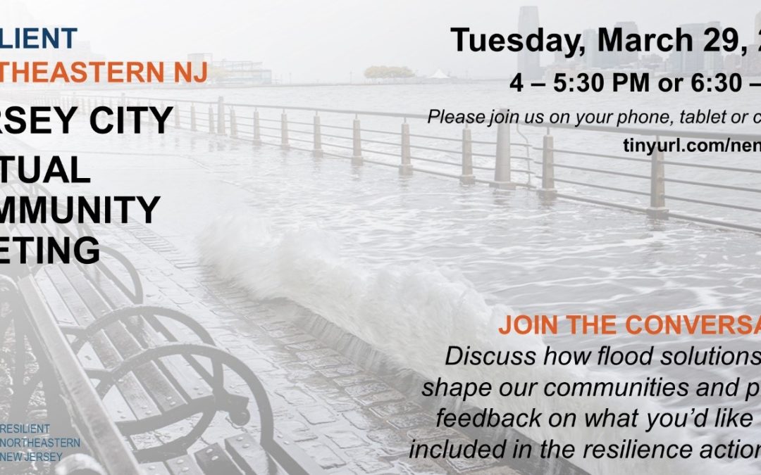 Jersey City Community Meeting – What solutions are we evaluating for Jersey City?
