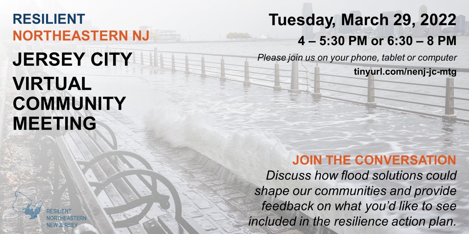 Jersey City Community Meeting – What solutions are we evaluating for Jersey City?